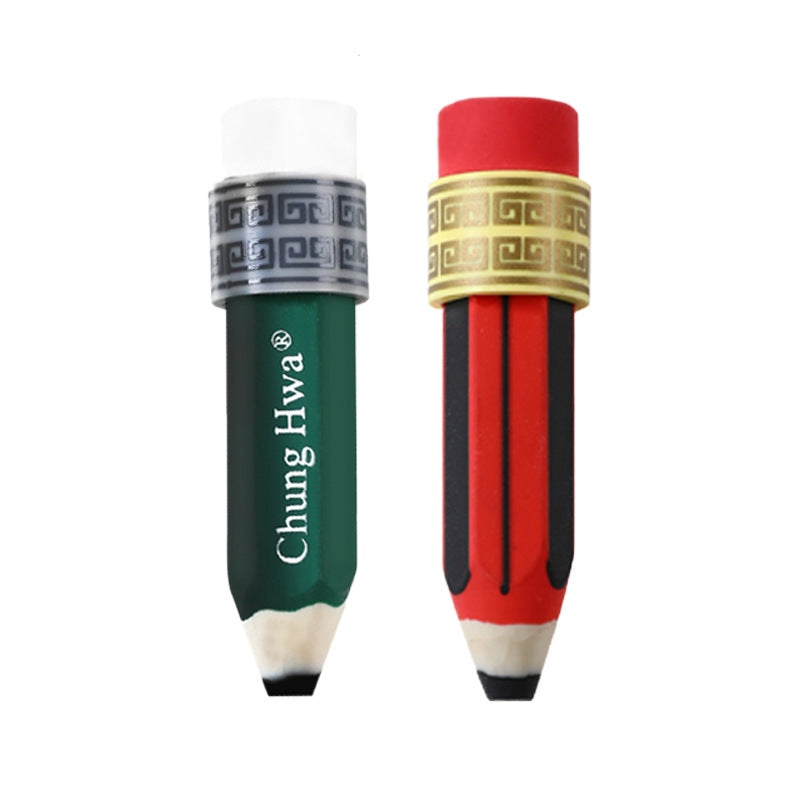 Wholesale Pencil Shaped 2B PVC Erasers